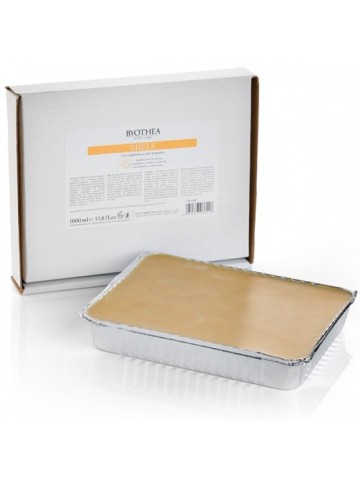 Honingwax hars in tray 1000g voor ontharen van de droge huid