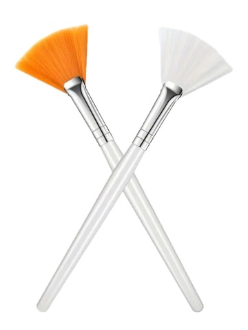 Waaierkwast / waaier penseel of kwast voor maskers en peelings
