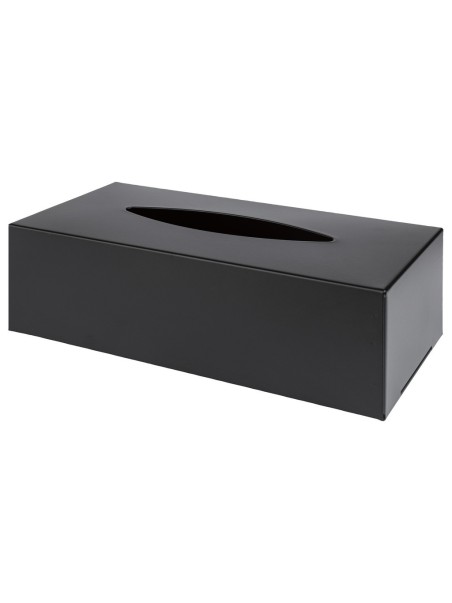 Tissue Dispenser Zwart Metaal
