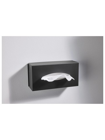 Tissue Dispenser Zwart Metaal