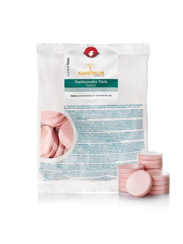 Xanitalia Filmwax Discs Roze 1kg | Titanium Hardwax Schijfjes
